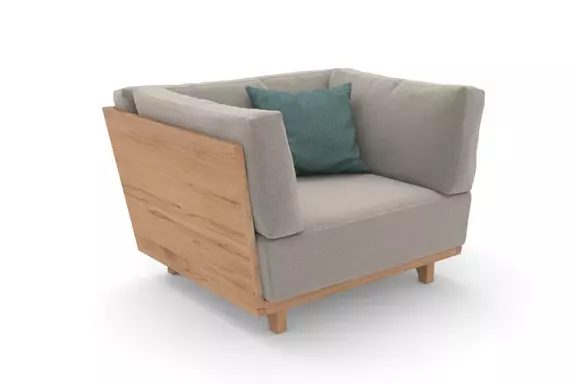 Sessel Vitoria Stoff beige